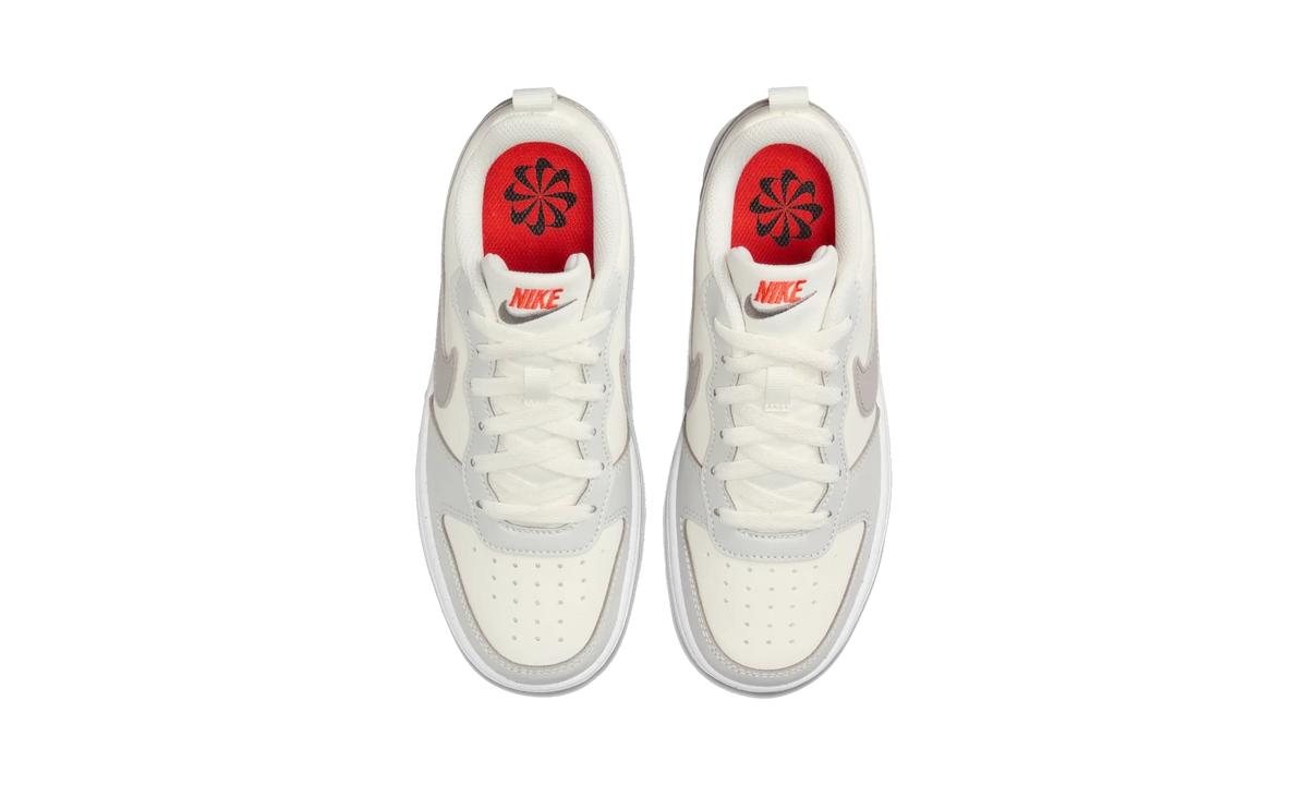 Overkicks - Nike Court Borough Low Recraft Sail College Grey (GS) (DV5456-127) - imagen 5