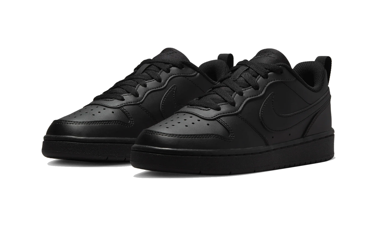 Overkicks - Nike Court Borough Low Recraft Triple Black (GS) (DV5456-002) - imagen 2