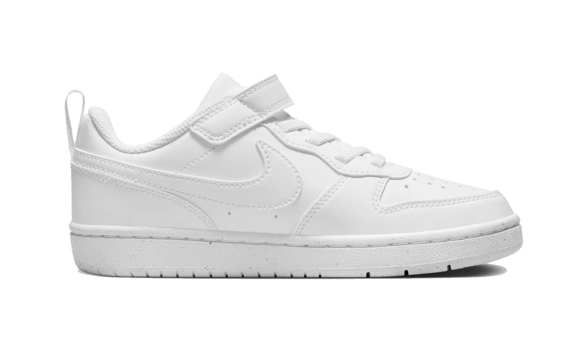 Overkicks - Nike Court Borough Low Recraft Triple White (PS) (DV5457-106) - imagen 4