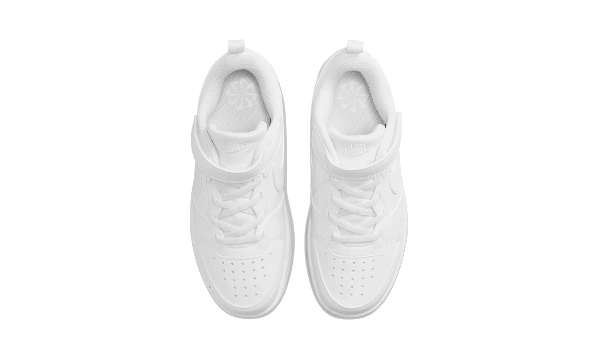 Overkicks - Nike Court Borough Low Recraft Triple White (PS) (DV5457-106) - imagen 5