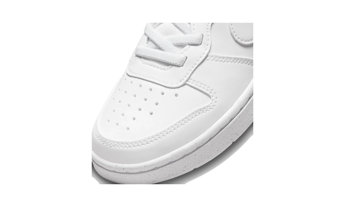 Overkicks - Nike Court Borough Low Recraft Triple White (PS) (DV5457-106) - imagen 7