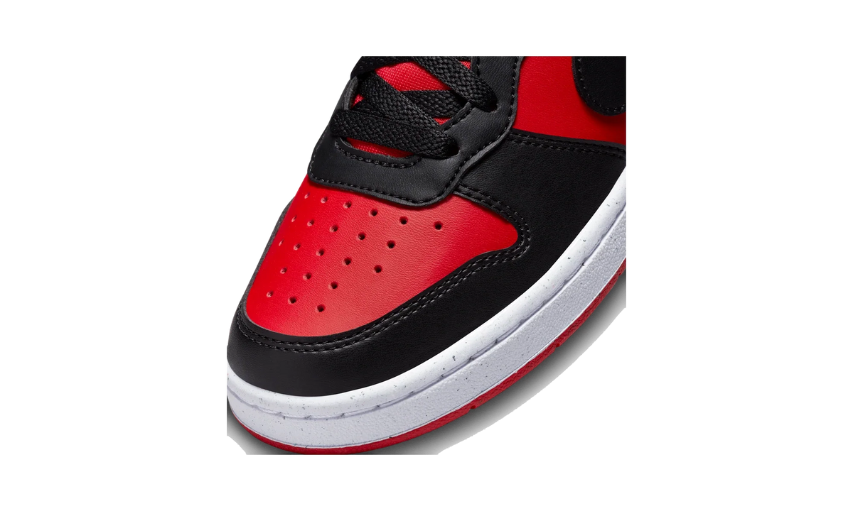 Overkicks - Nike Court Borough Low Recraft University Red Black (GS) (DV5456-600) - imagen 7