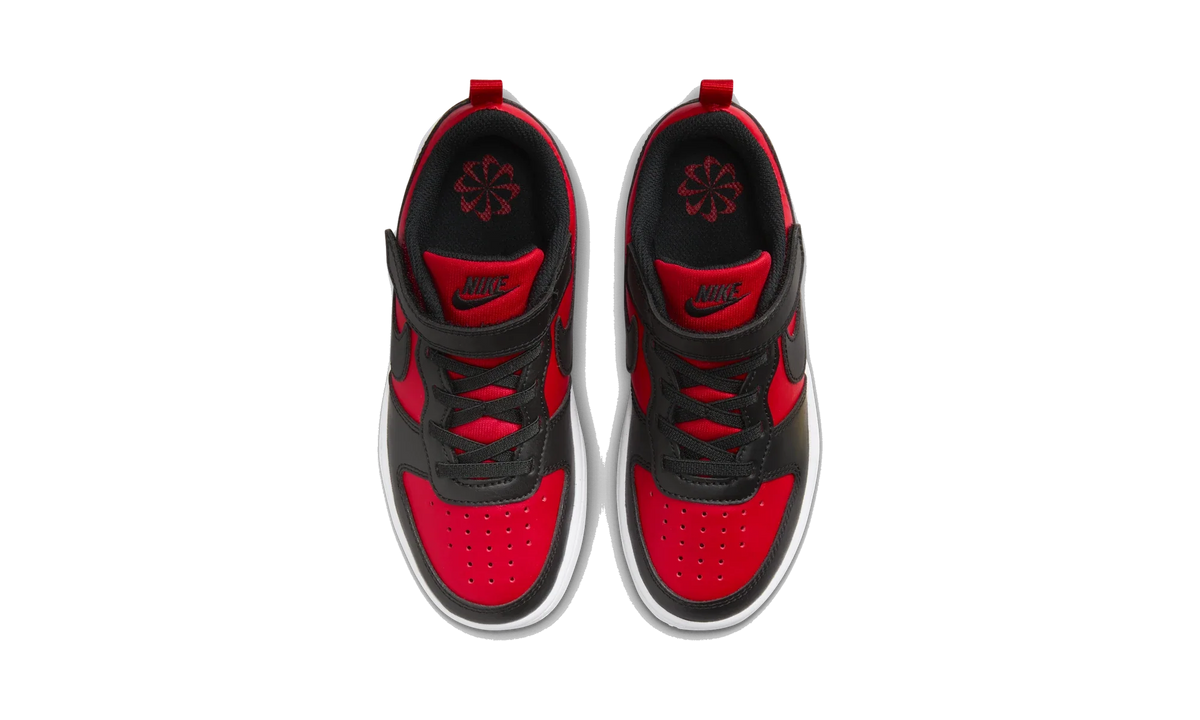 Overkicks - Nike Court Borough Low Recraft University Red Black (PS) (DV5457-600) - imagen 5