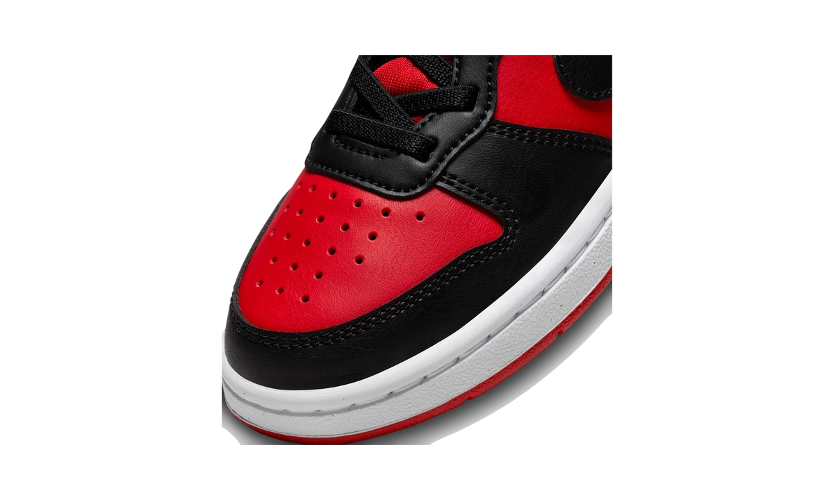 Overkicks - Nike Court Borough Low Recraft University Red Black (PS) (DV5457-600) - imagen 7