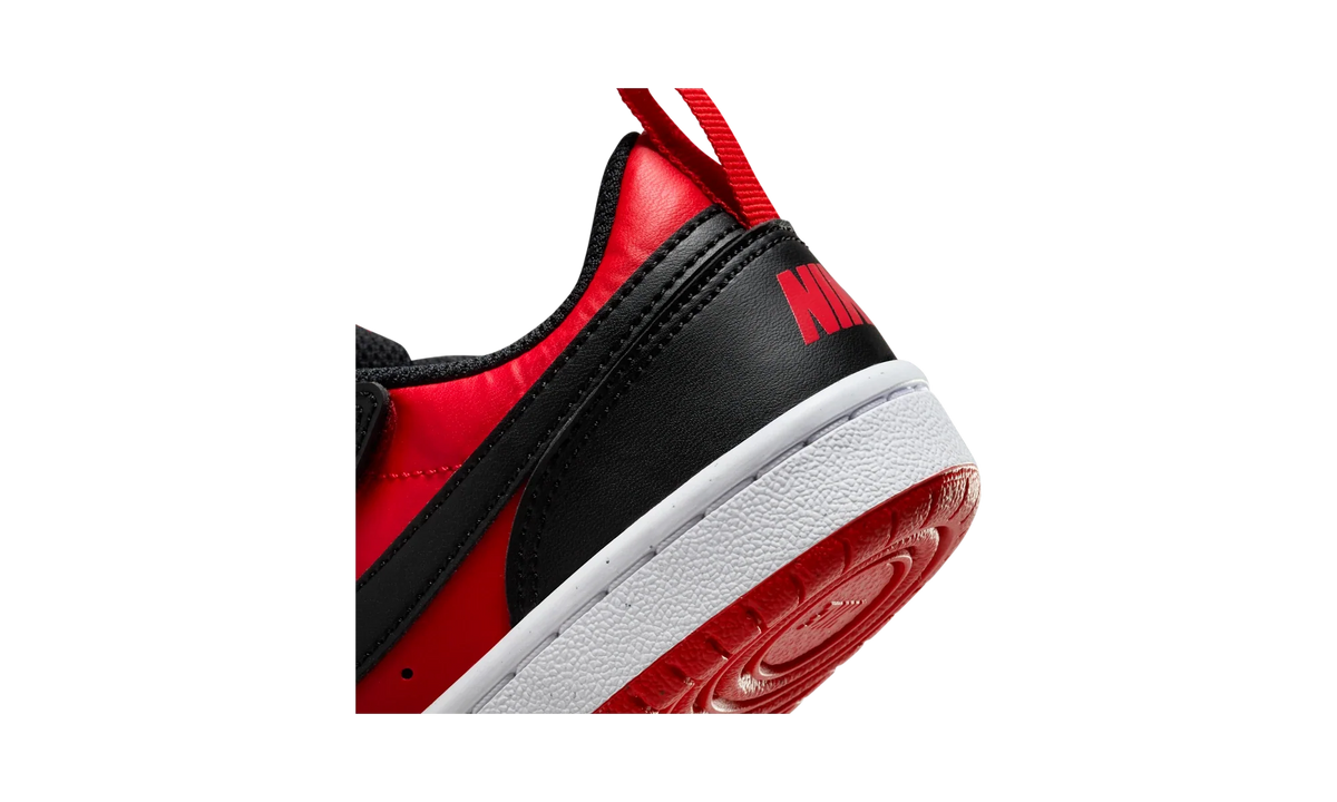 Overkicks - Nike Court Borough Low Recraft University Red Black (PS) (DV5457-600) - imagen 8