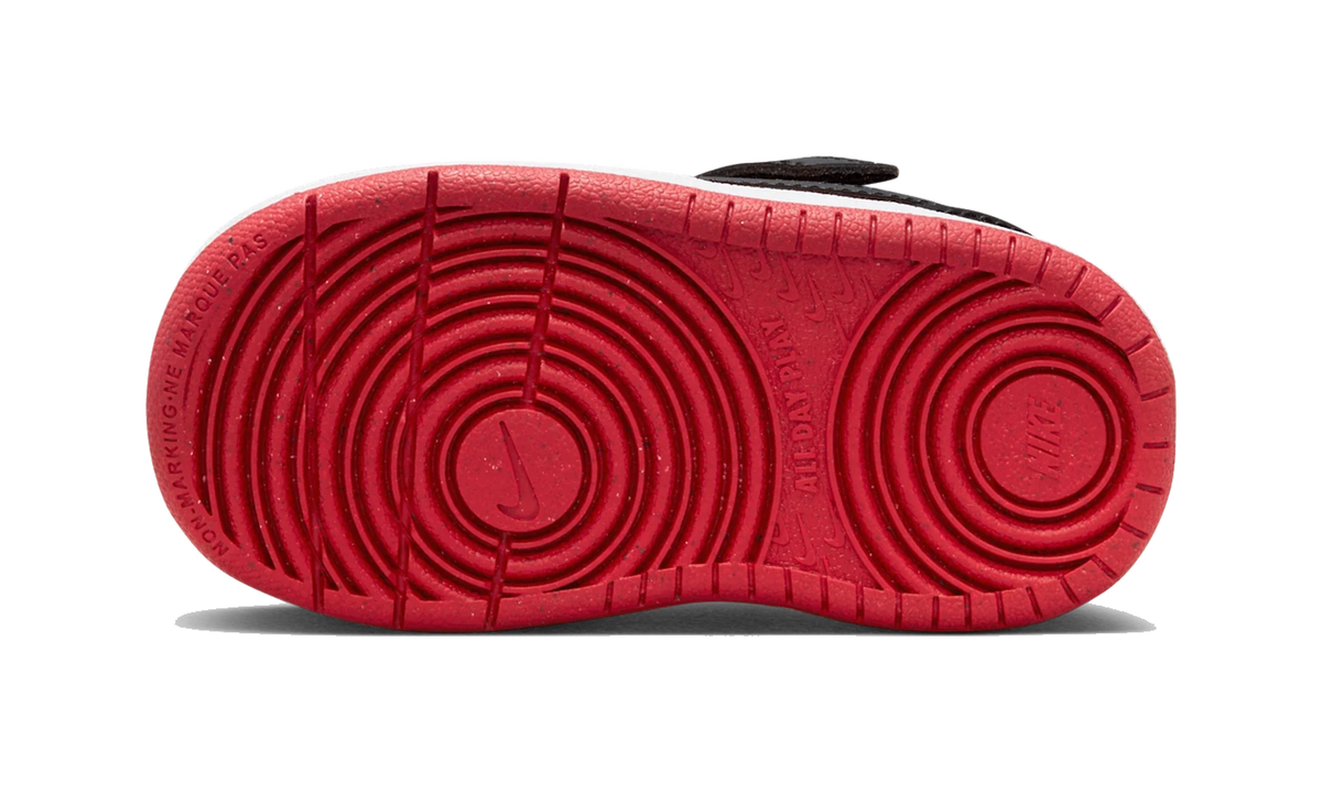 Overkicks - Nike Court Borough Low Recraft University Red Black (TD) (DV5458-600) - imagen 3