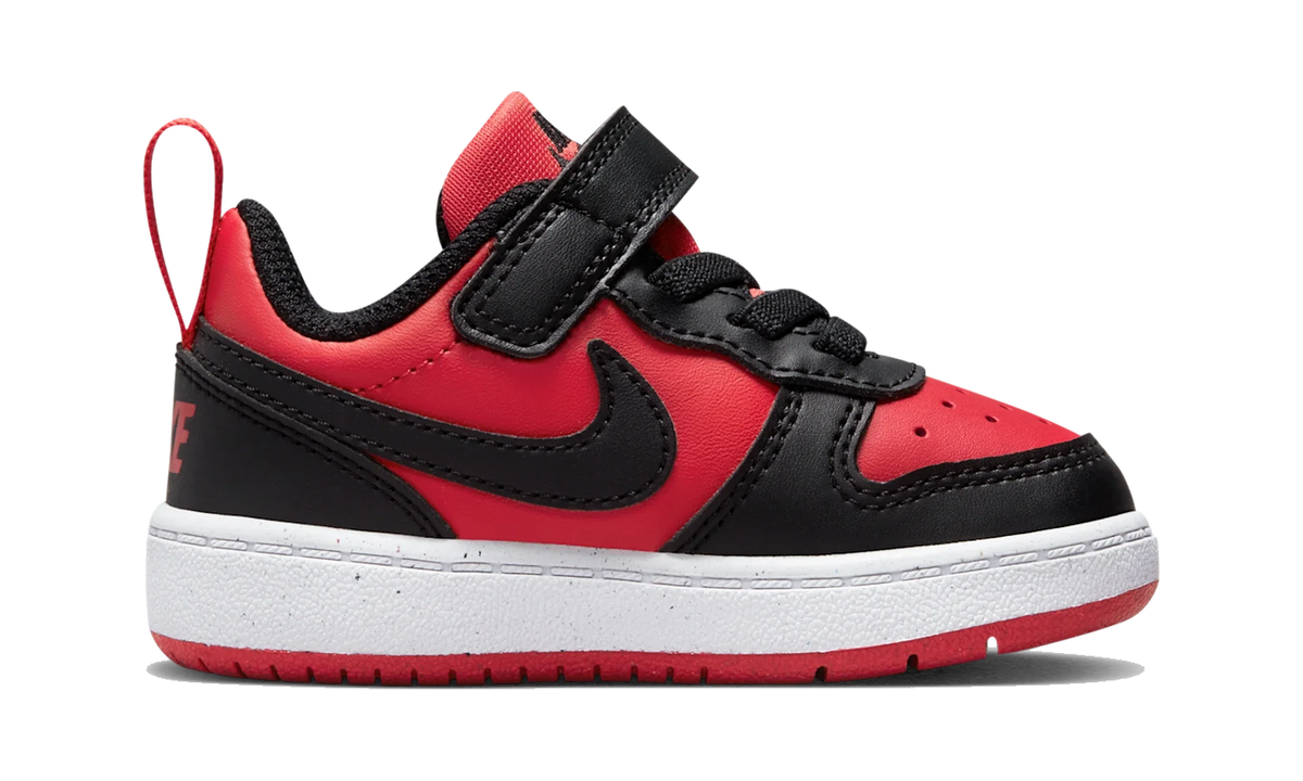 Overkicks - Nike Court Borough Low Recraft University Red Black (TD) (DV5458-600) - imagen 4
