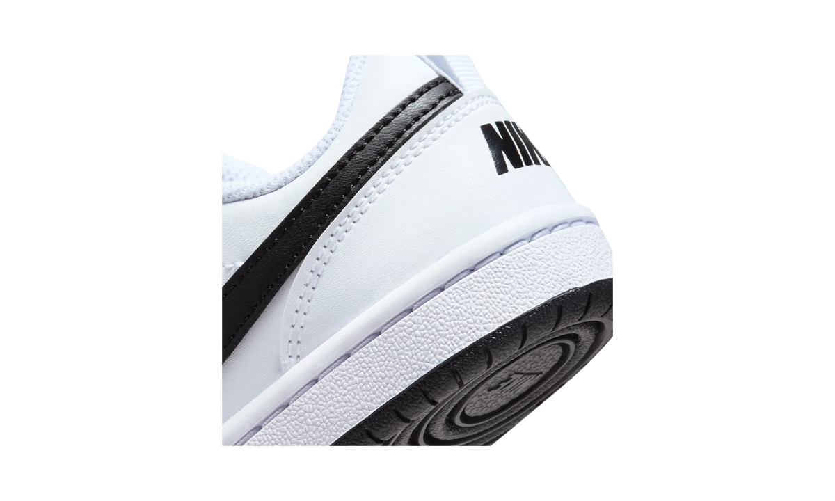 Overkicks - Nike Court Borough Low Recraft White Black (PS) (DV5457-104) - imagen 8
