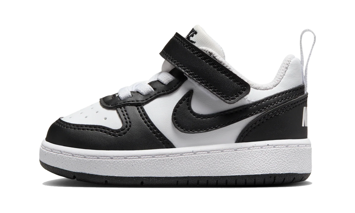 Overkicks - Nike Court Borough Low Recraft White Black (TD) (DV5458-131) - vista lateral