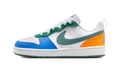 Nike Court Borough Low Recraft White Malachite Blue Crystal Mineral Slate (GS)