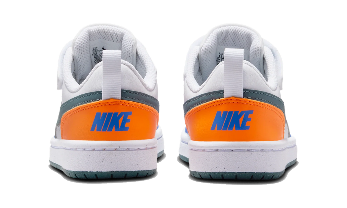Overkicks - Nike Court Borough Low Recraft White Malachite Blue Crystal Mineral Slate (PS) (DV5457-140) - imagen 6