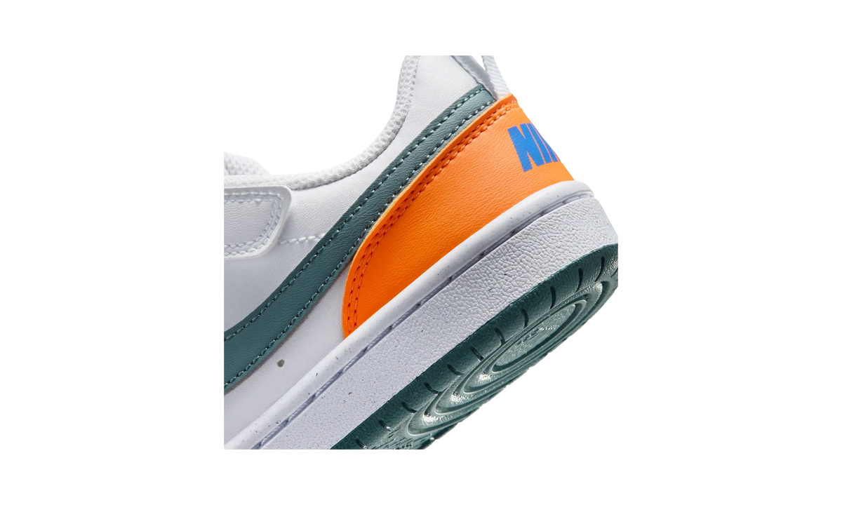 Overkicks - Nike Court Borough Low Recraft White Malachite Blue Crystal Mineral Slate (PS) (DV5457-140) - imagen 8