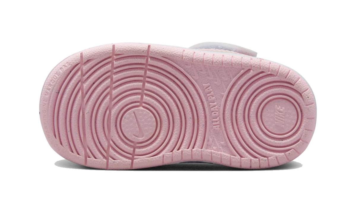 Overkicks - Nike Court Borough Low Recraft White Pink Foam (TD) (DV5458-105) - imagen 3