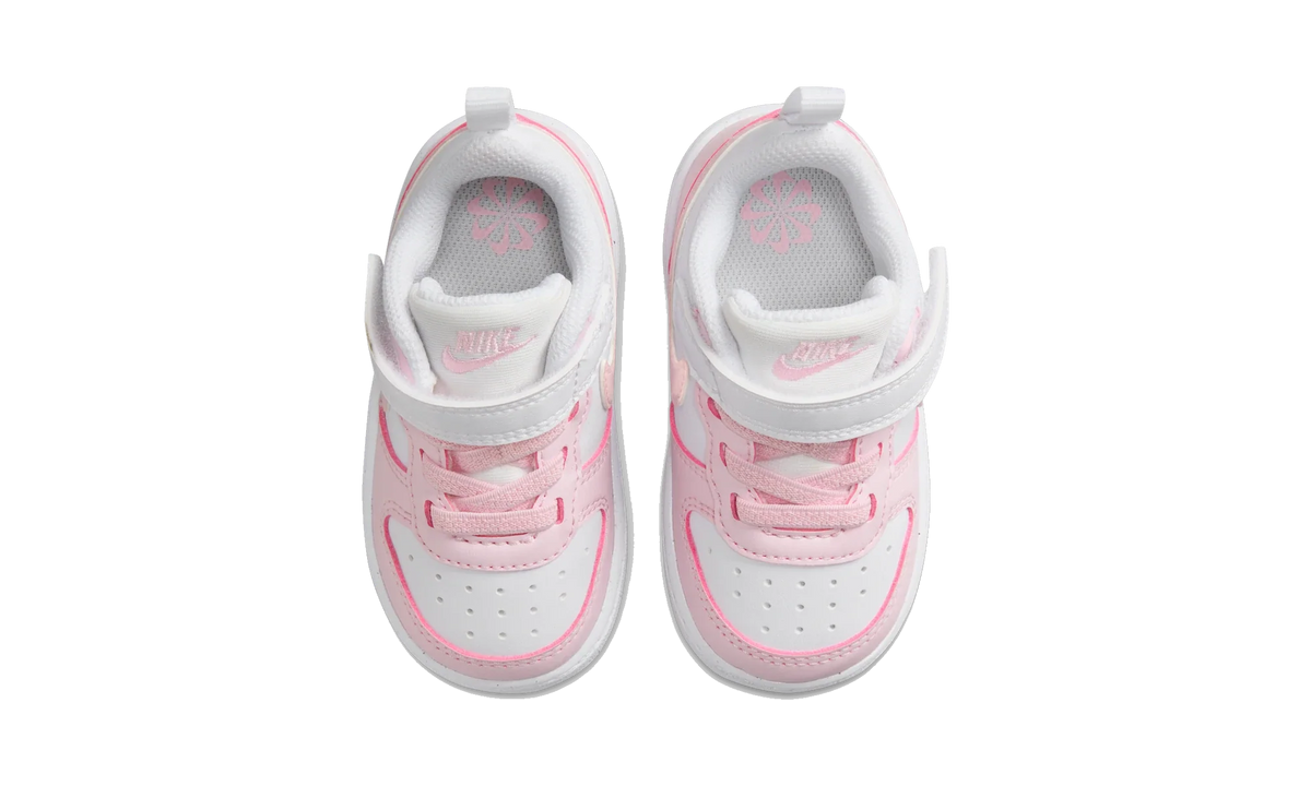 Overkicks - Nike Court Borough Low Recraft White Pink Foam (TD) (DV5458-105) - imagen 5