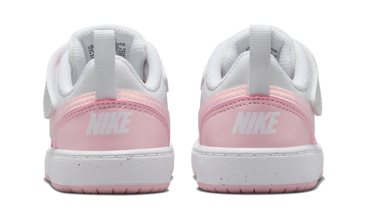 Overkicks - Nike Court Borough Low Recraft White Pink Foam (TD) (DV5458-105) - imagen 6