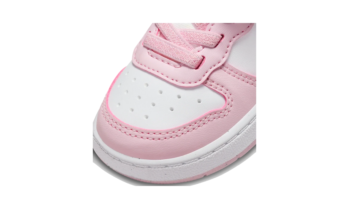 Overkicks - Nike Court Borough Low Recraft White Pink Foam (TD) (DV5458-105) - imagen 7