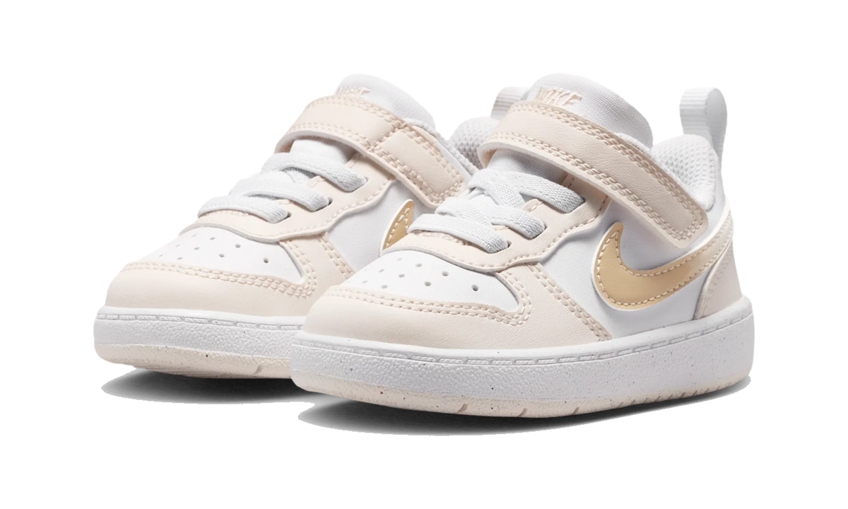 Overkicks - Nike Court Borough Low White Chalk Shimmer (TD) (IR5461-100) - imagen 2