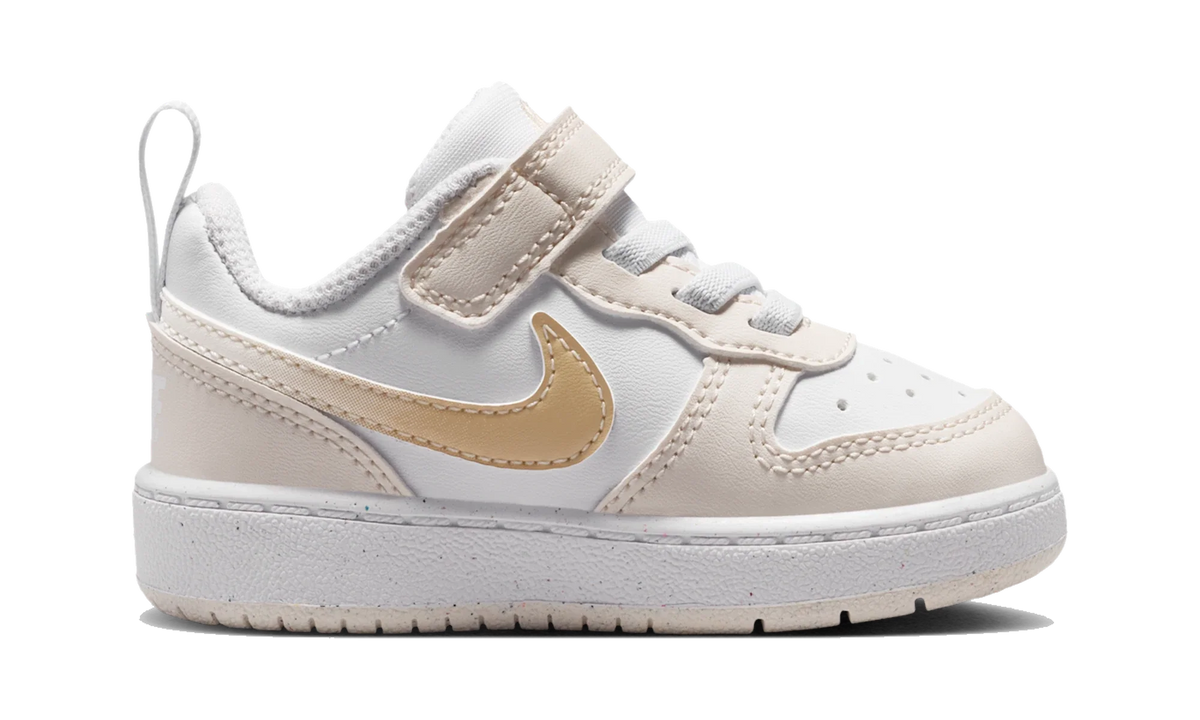 Overkicks - Nike Court Borough Low White Chalk Shimmer (TD) (IR5461-100) - imagen 4
