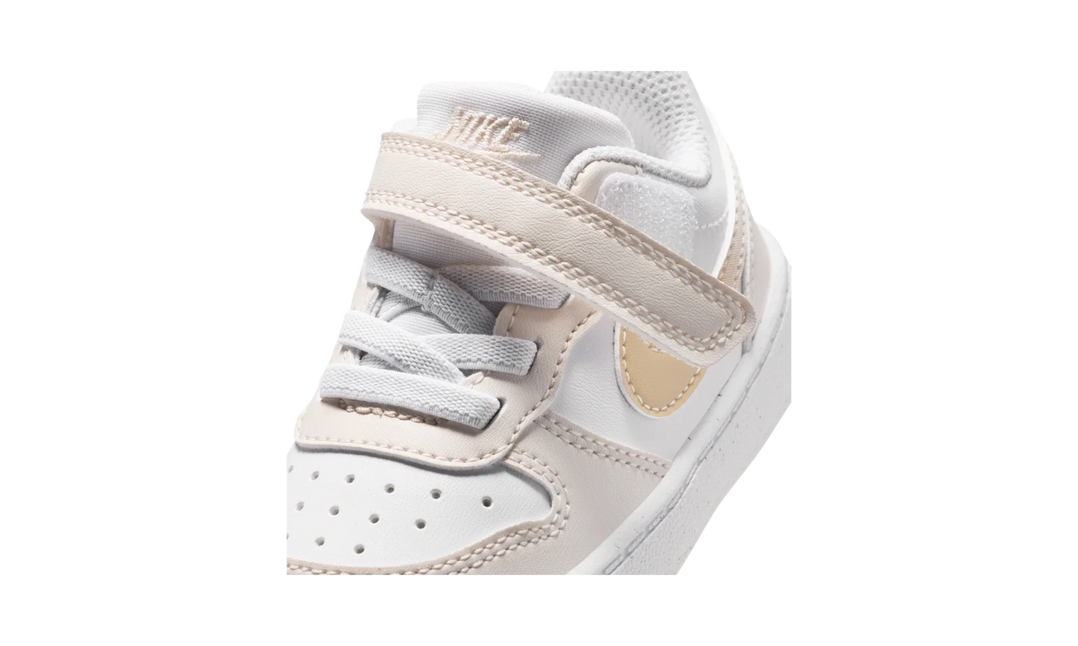 Overkicks - Nike Court Borough Low White Chalk Shimmer (TD) (IR5461-100) - imagen 7