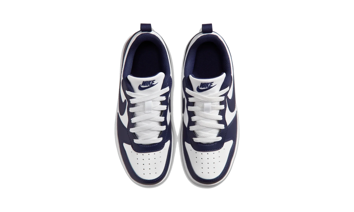 Overkicks - Nike Court Borough Low White Midnight Navy (GS) (IQ2722-100) - imagen 5