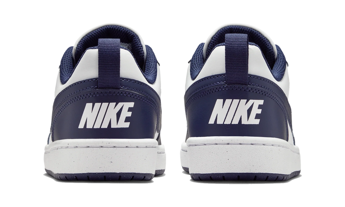 Overkicks - Nike Court Borough Low White Midnight Navy (GS) (IQ2722-100) - imagen 6