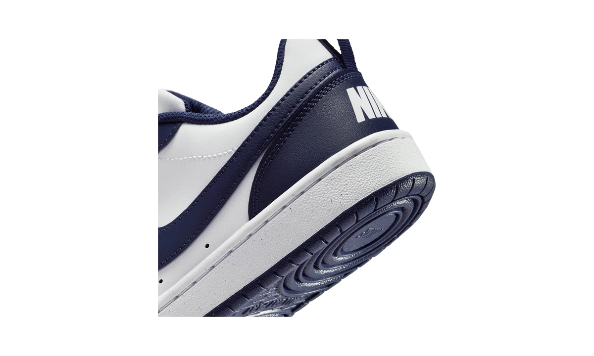 Overkicks - Nike Court Borough Low White Midnight Navy (GS) (IQ2722-100) - imagen 8