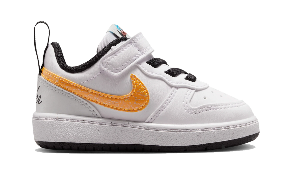 Overkicks - Nike Court Borough Low White Multi-Color (TD) (IR1528-100) - imagen 4