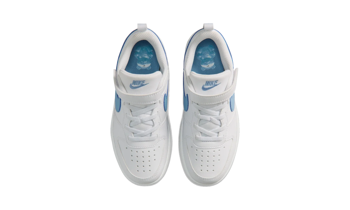 Overkicks - Nike Court Borough Low White Work Blue (PS) (IR3999-100) - imagen 5