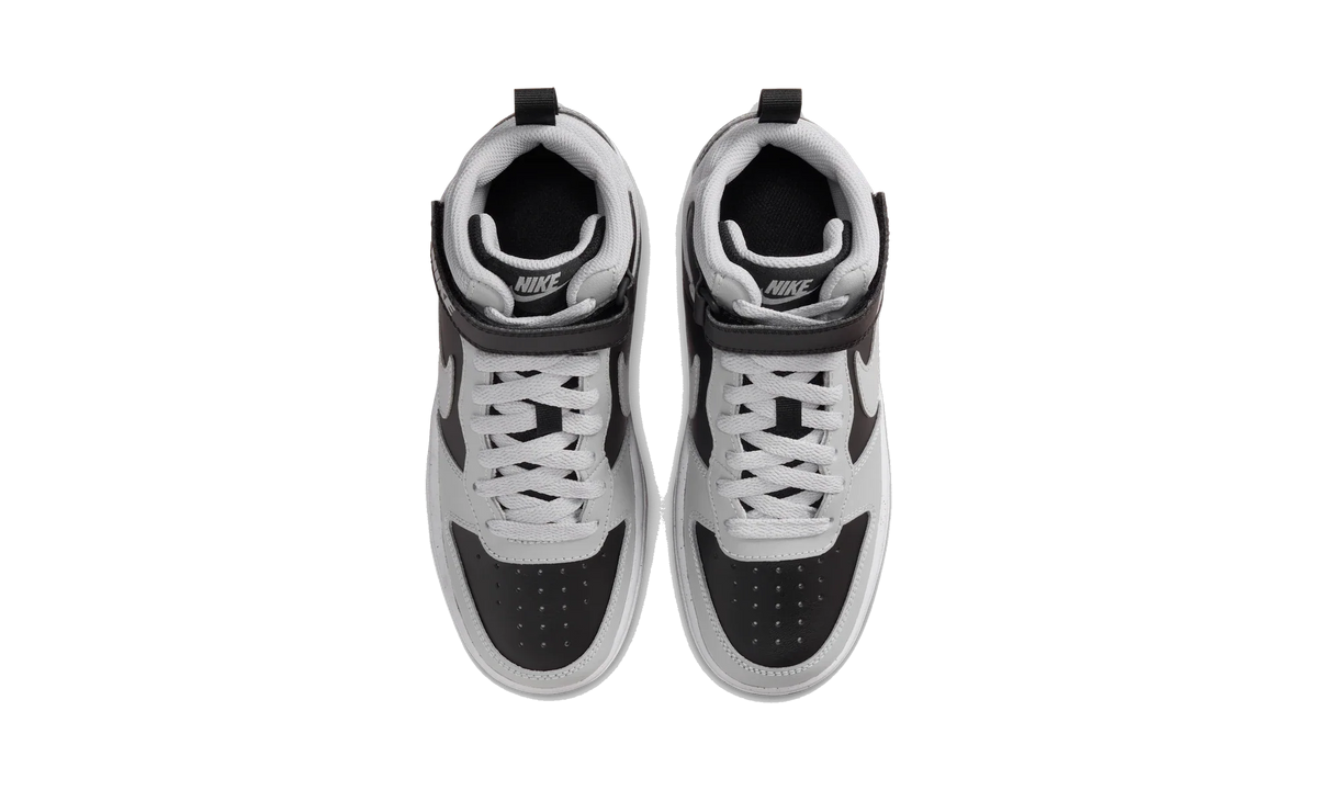Overkicks - Nike Court Borough Mid 2 Black Light Smoke Grey Gum (GS) (CD7782-016) - imagen 5
