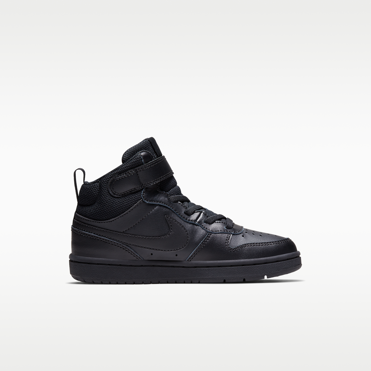 Overkicks - Nike Court Borough Mid 2 Black (PS) (CD7783-001) - imagen 3