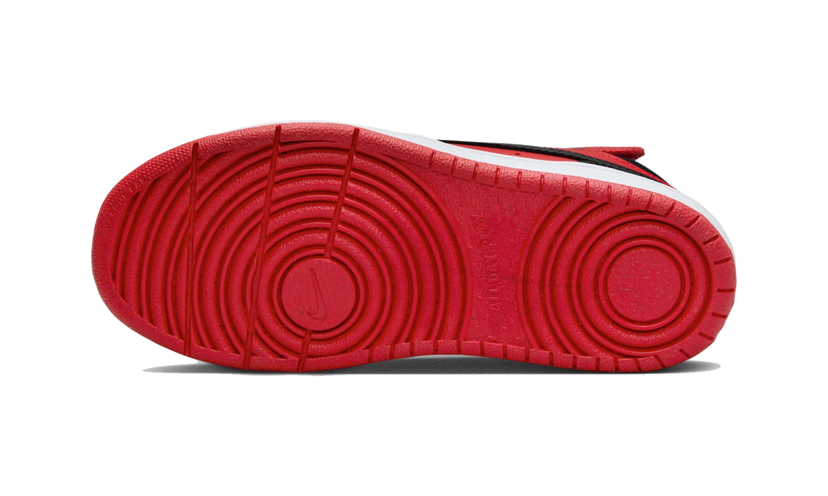 Overkicks - Nike Court Borough Mid 2 Black University Red (PS) (CD7783-602) - imagen 3