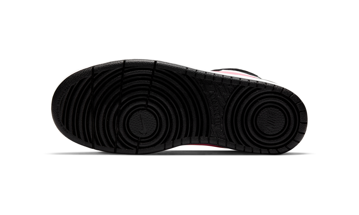 Overkicks - Nike Court Borough Mid 2 Black White Sunset Pulse (GS) (CD7782-005) - imagen 3