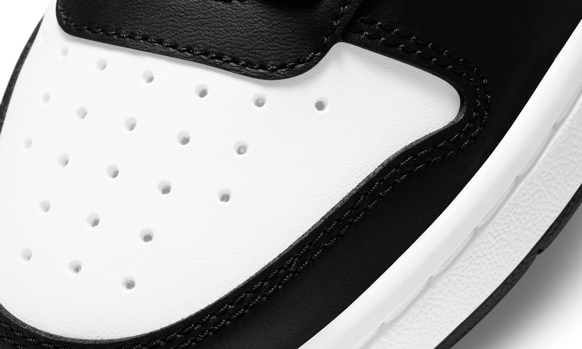 Overkicks - Nike Court Borough Mid 2 Black White Sunset Pulse (GS) (CD7782-005) - imagen 7