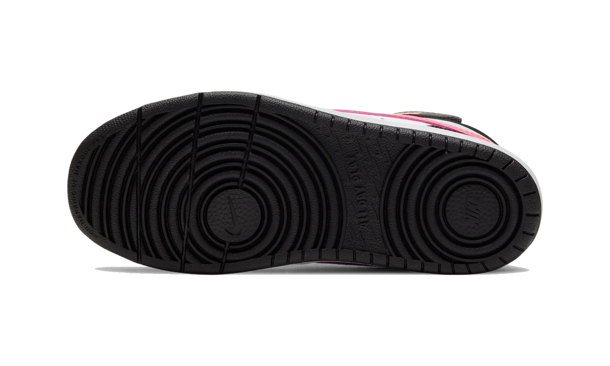 Overkicks - Nike Court Borough Mid 2 Black White Sunset Pulse (PS) (CD7783-005) - imagen 3