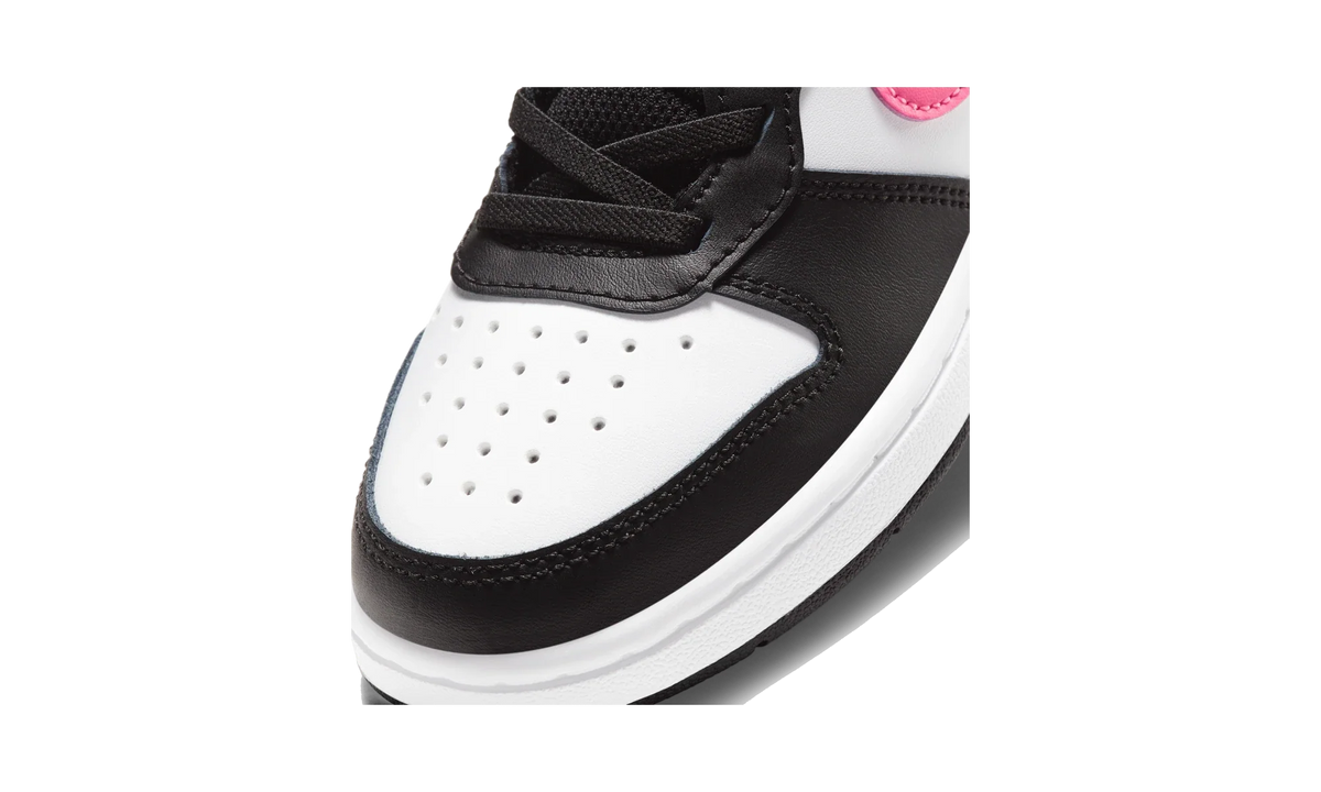 Overkicks - Nike Court Borough Mid 2 Black White Sunset Pulse (PS) (CD7783-005) - imagen 7