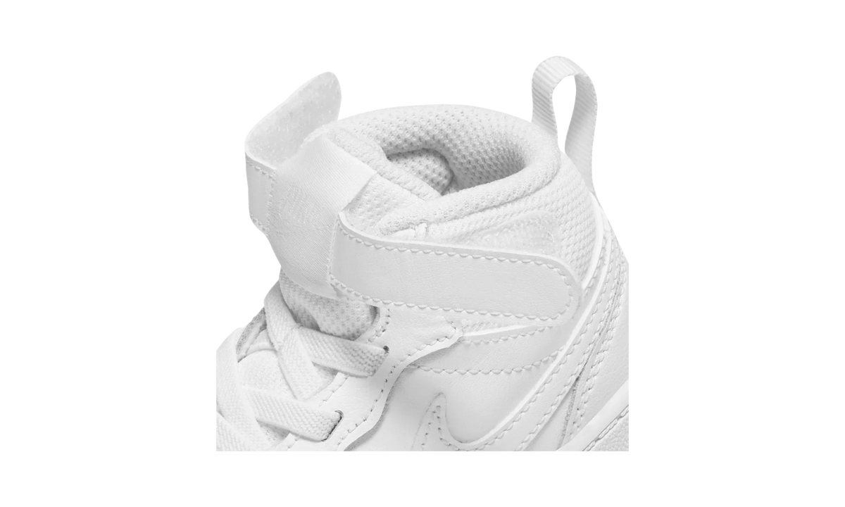 Overkicks - Nike Court Borough Mid 2 Triple White (TD) (CD7784-100) - imagen 5