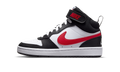 Nike Court Borough Mid 2 White Black University Red (GS)