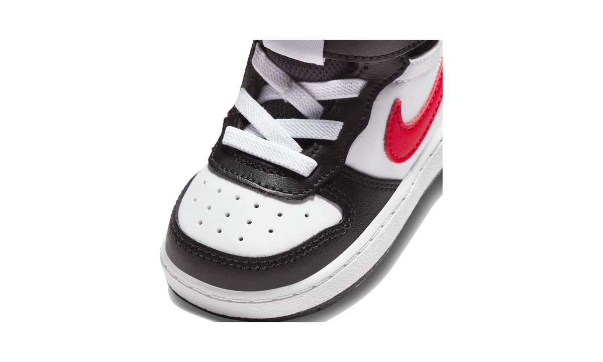 Overkicks - Nike Court Borough Mid 2 White Black University Red (TD) (DO5894-161) - imagen 7