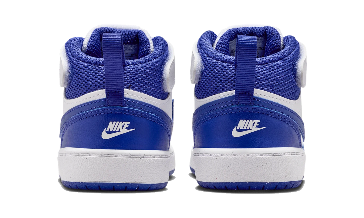 Overkicks - Nike Court Borough Mid 2 White Deep Night (TD) (CD7784-130) - imagen 6