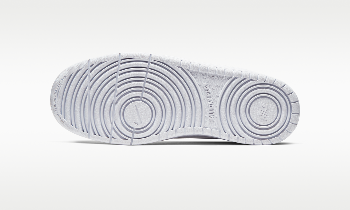 Overkicks - Nike Court Borough Mid 2 White (GS) (CD7782-100) - imagen 3