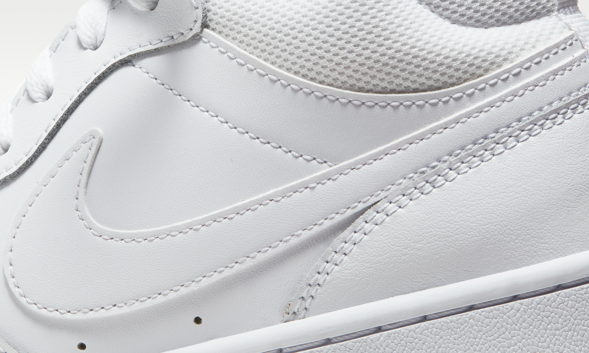 Overkicks - Nike Court Borough Mid 2 White (GS) (CD7782-100) - imagen 7