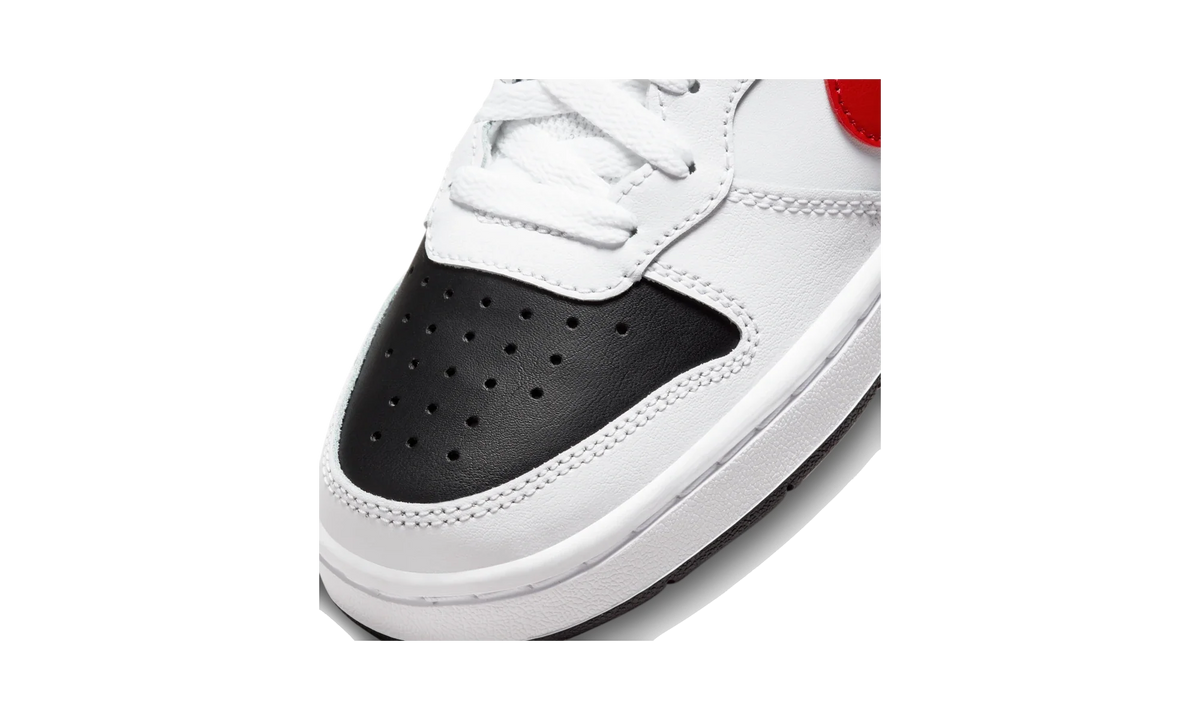 Overkicks - Nike Court Borough Mid 2 White University Red (GS) (CD7782-110) - imagen 7