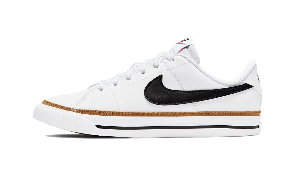 Overkicks - Nike Court Legacy White Desert Ochre (GS) (DA5380-102) - vista lateral