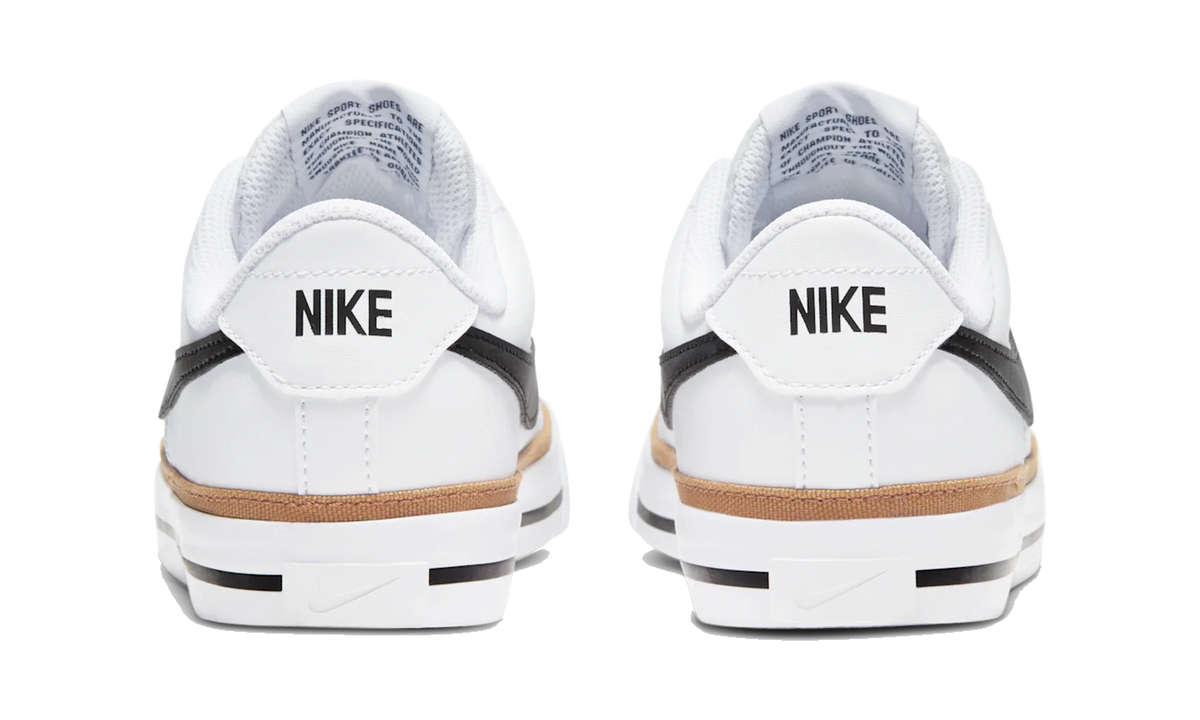 Overkicks - Nike Court Legacy White Desert Ochre (GS) (DA5380-102) - imagen 6
