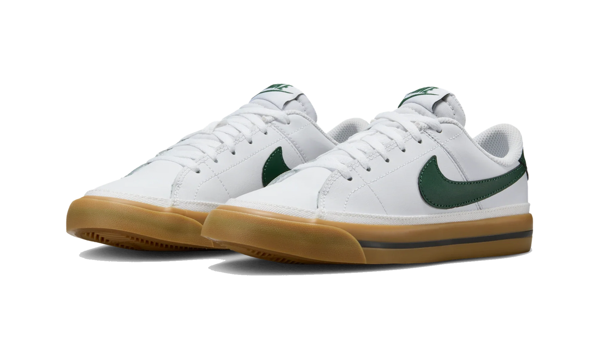 Overkicks - Nike Court Legacy White Gum Light Brown Anthracite Fir (GS) (DA5380-134) - imagen 2
