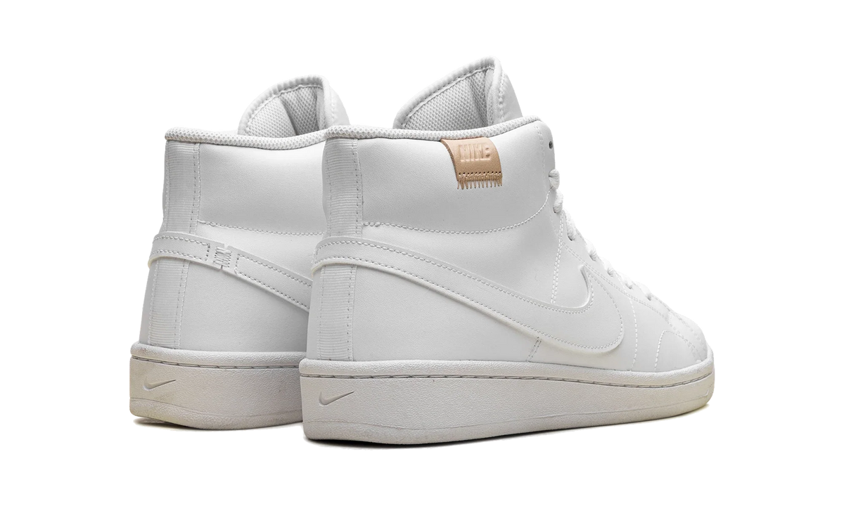 Overkicks - Nike Court Royale 2 Mid Triple White (Womens) (CT1725-100) - par completo
