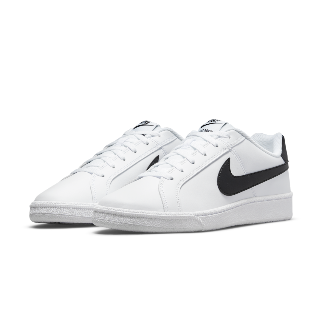 Overkicks - Nike Court Royale White Black (749747-107) - vista trasera