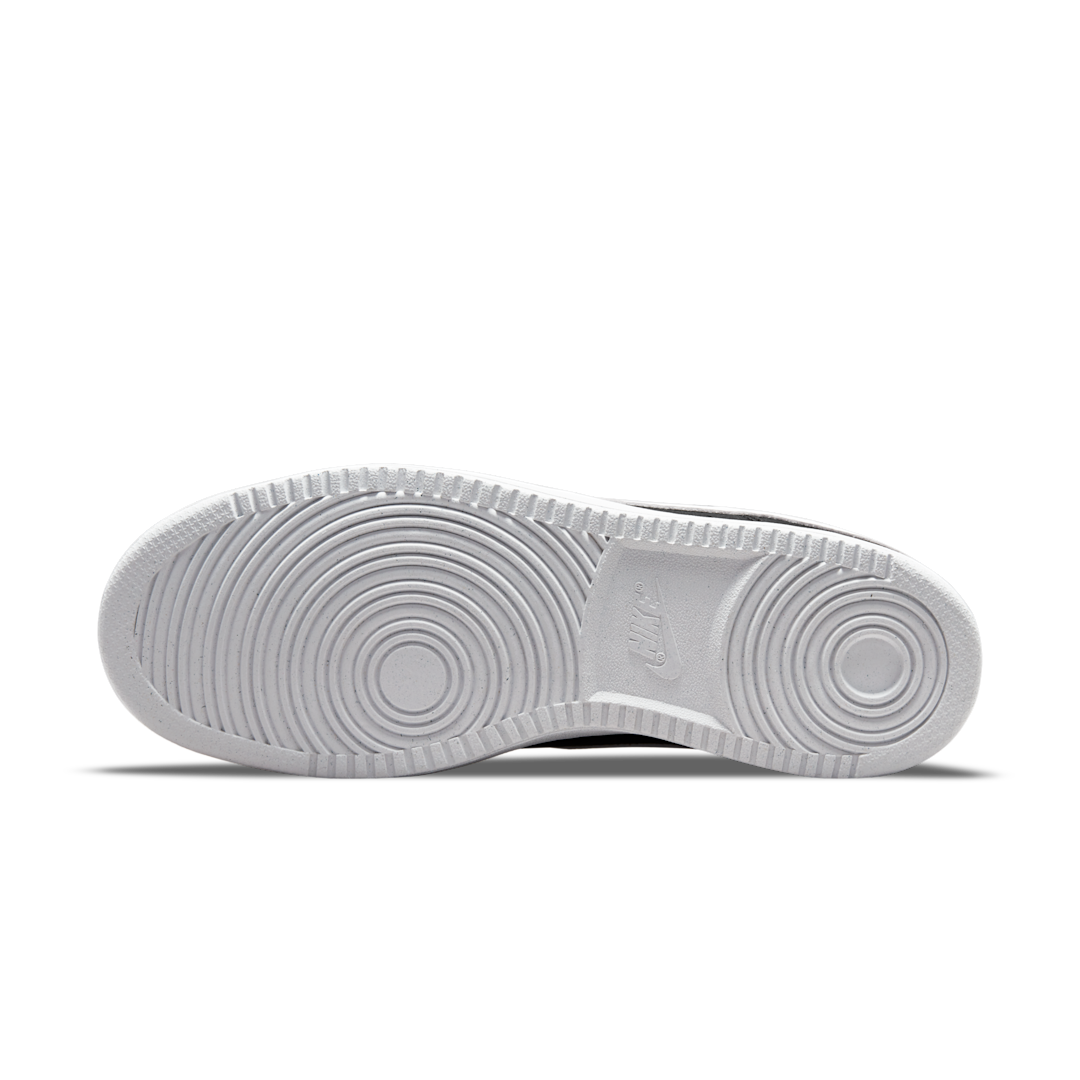 Overkicks - Nike Court Vision Low Next Nature Black White (DH2987-001) - detalle suela