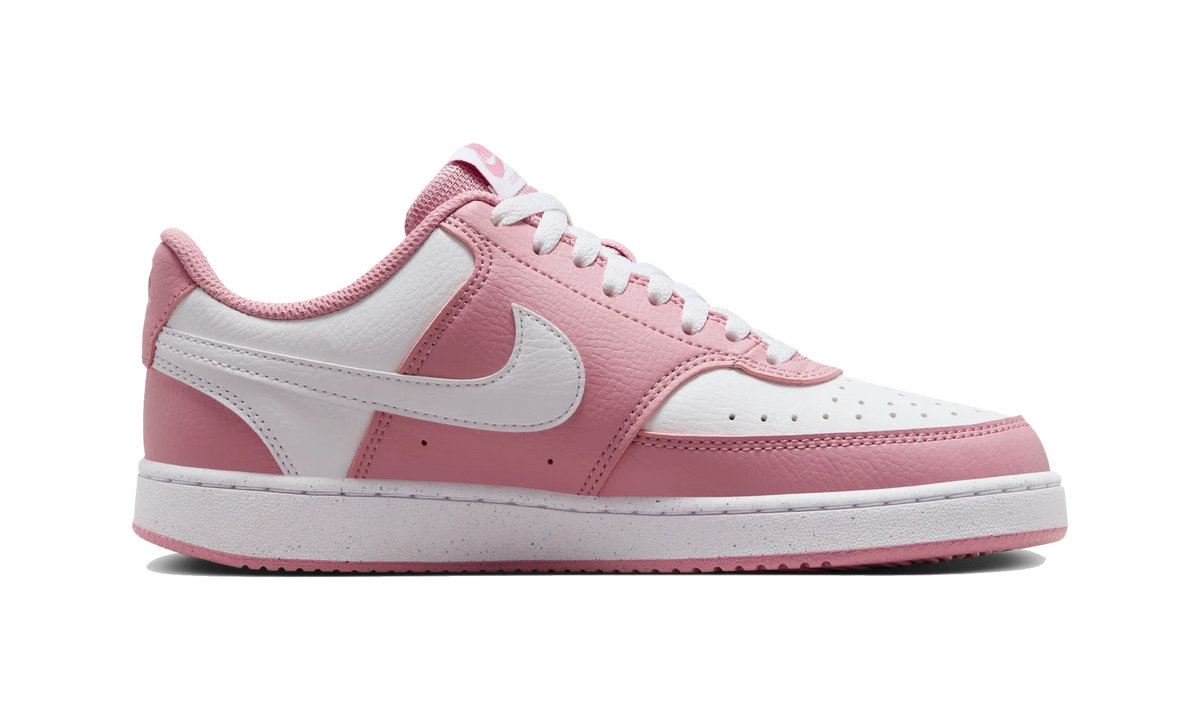 Overkicks - Nike Court Vision Low Next Nature Elemental Pink White (Womens) (DH3158-603) - detalle suela