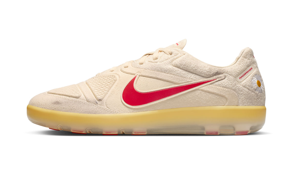 Overkicks - Nike Cryoshot CTR360 Maestri II G-Dragon Peaceminusone Natural University Red (HQ1460-100) - vista lateral